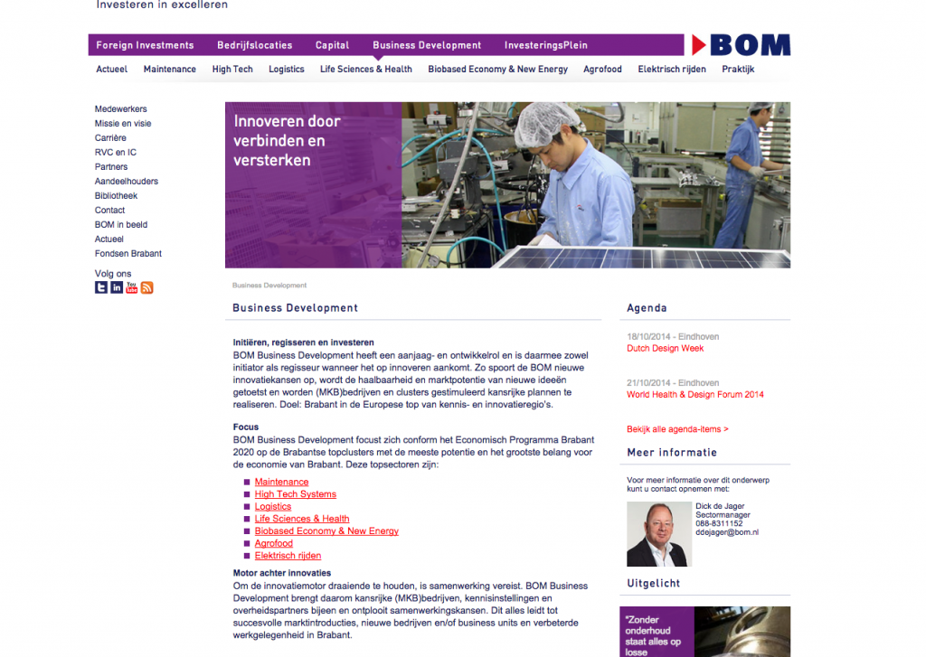 Webteksten BOM Business Development