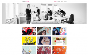 Company pitch + slogan Studio 3313 door Coppig